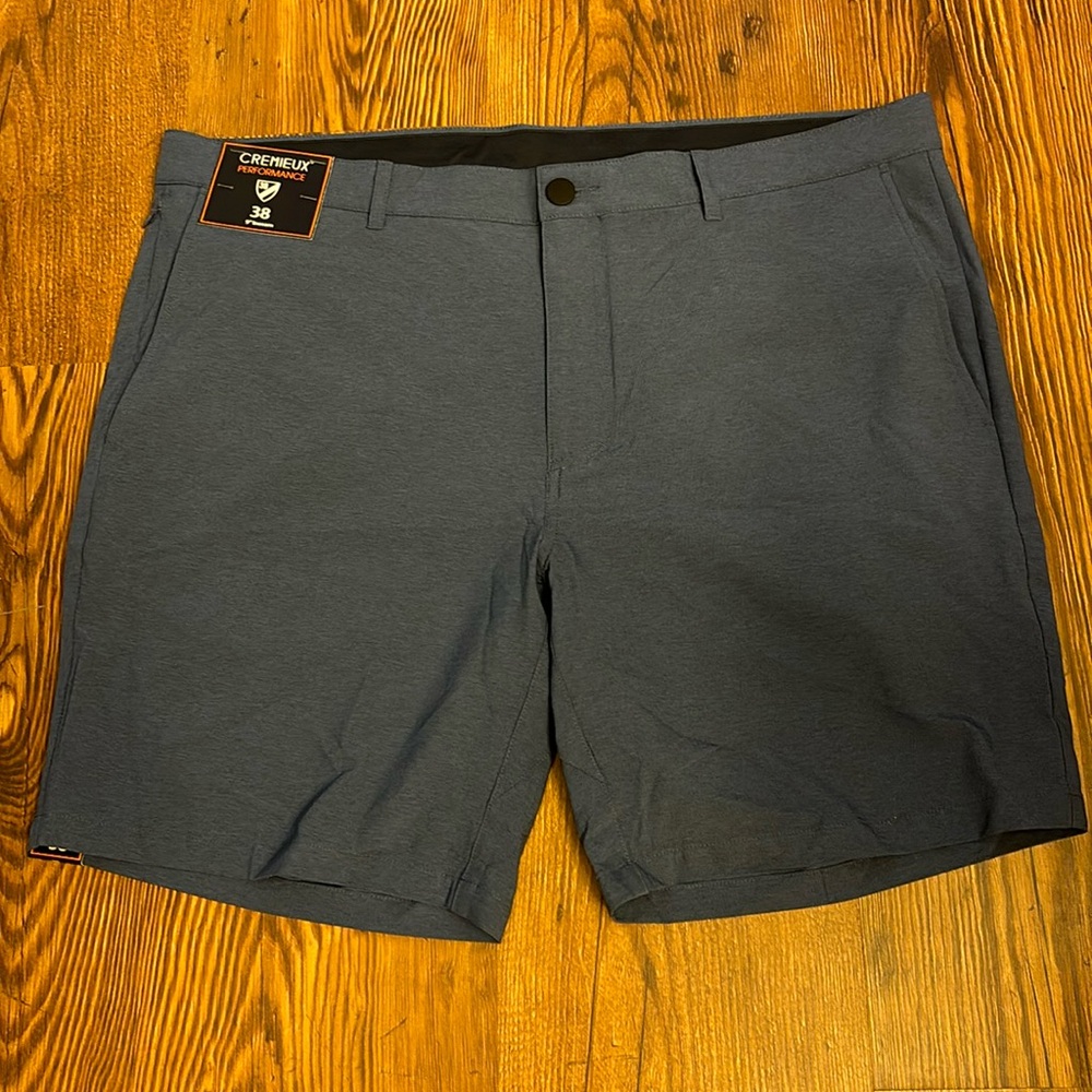 Cremieux Performance 9” Inseam Blue Shorts